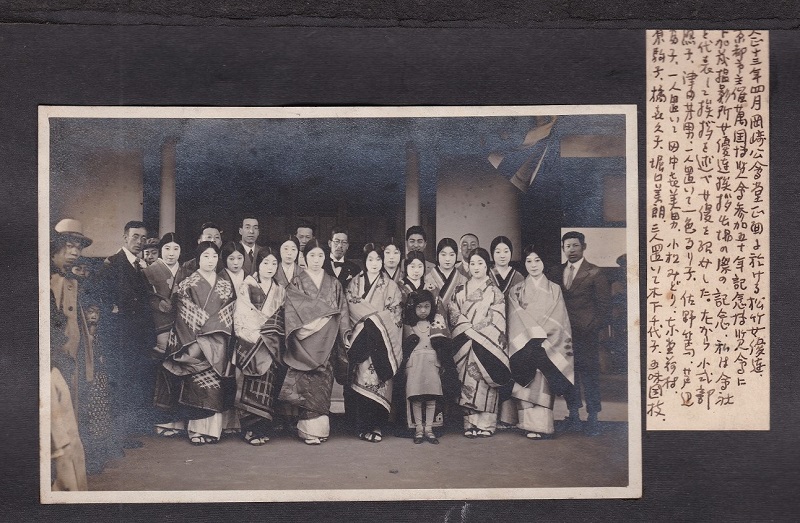 戦前の活動写真弁士、東堂荷村の写真