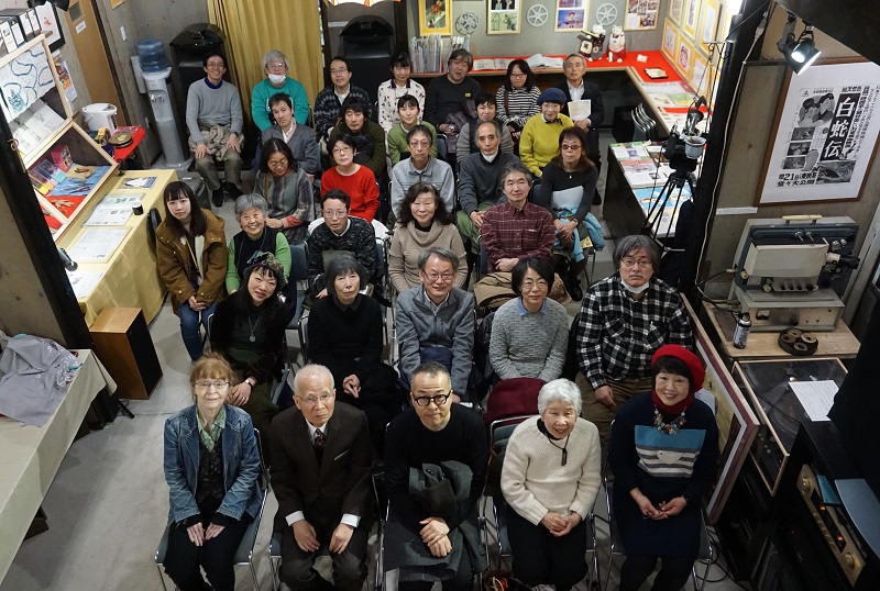 大勢のお客様と一緒に、アニメーション作家岡本忠成さんの没後30年を偲ぶ会をしました